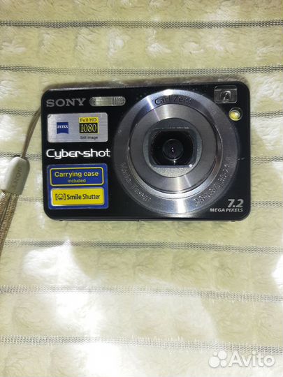 Фотоаппарат Sony cyber shot 7.2 megapixels. Б/у