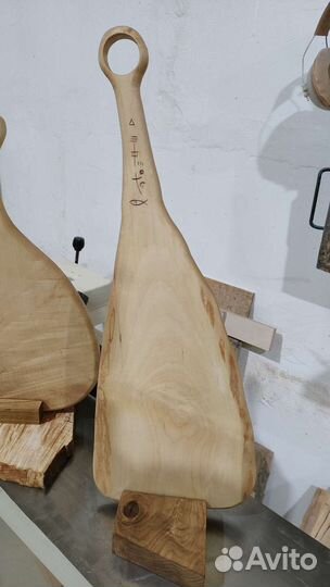 Японская разделочная доска с подставкой