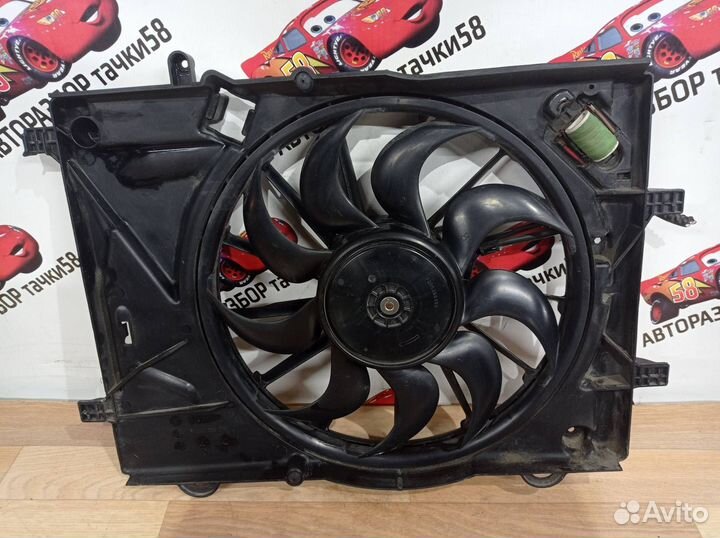 Вентилятор охлаждения Chevrolet Aveo T300 2012