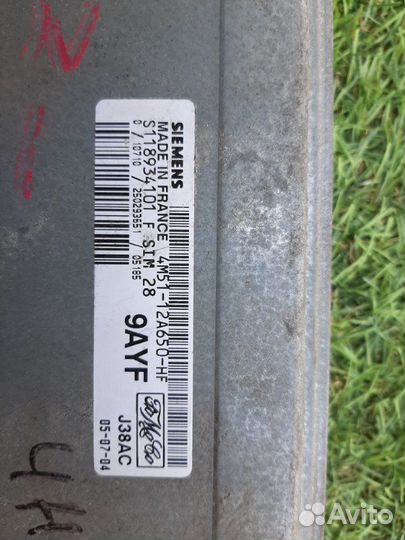 Блок управления двигателем (эбу) Ford Focus 2 1.6