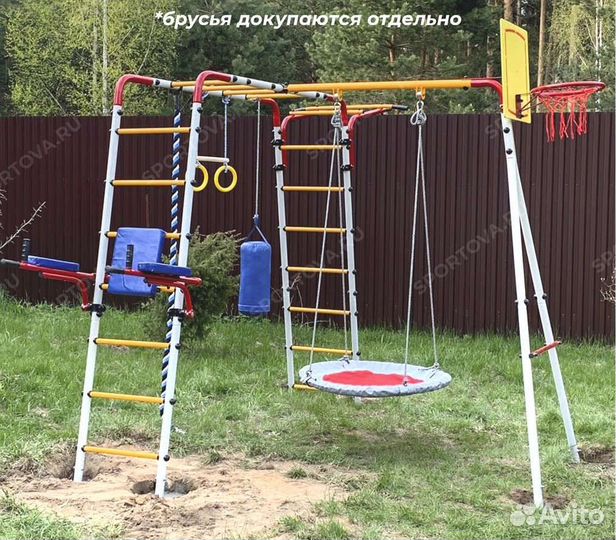 Спортивный детский комплекс для дачи