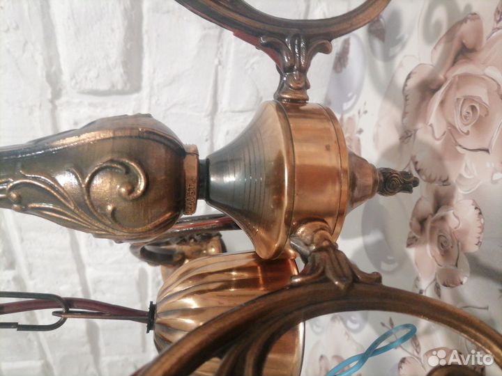 Люстра под бронзу
