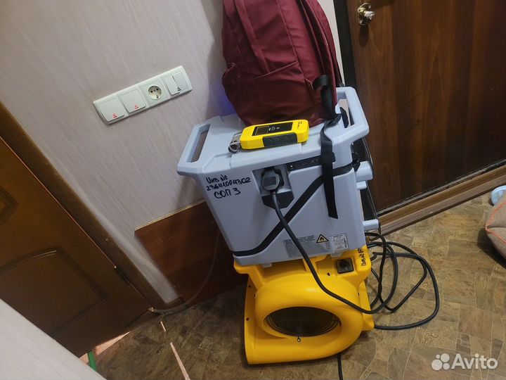 Осушение помещений (просушка) в Москве и области