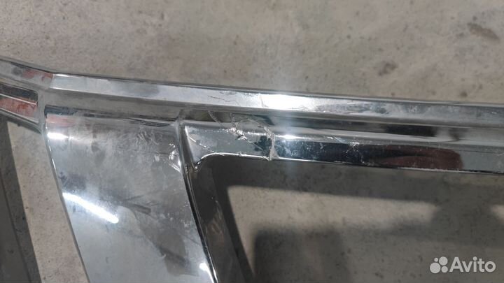 Хром решетки радиатора nissan terrano d10