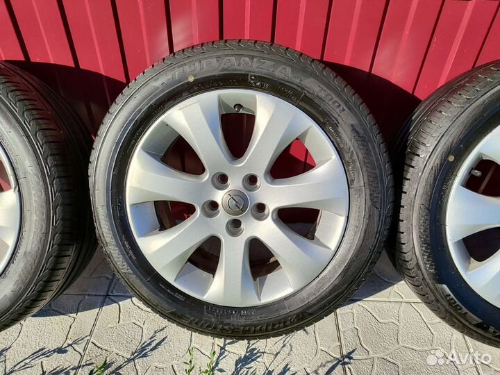 Колеса летние r16 на opel j оригинал