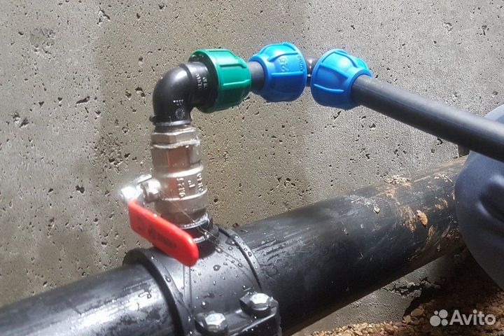 Врезка в центральную магистраль