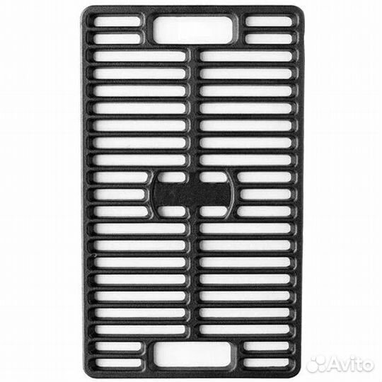 Чугунная решетка-гриль 42*25 с двумя ручками