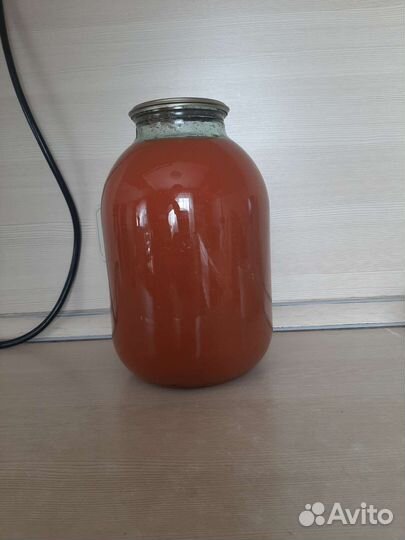Сок томатный домашний