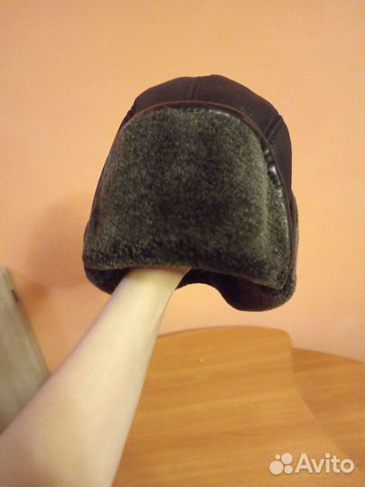 Шапка ушанка мужская