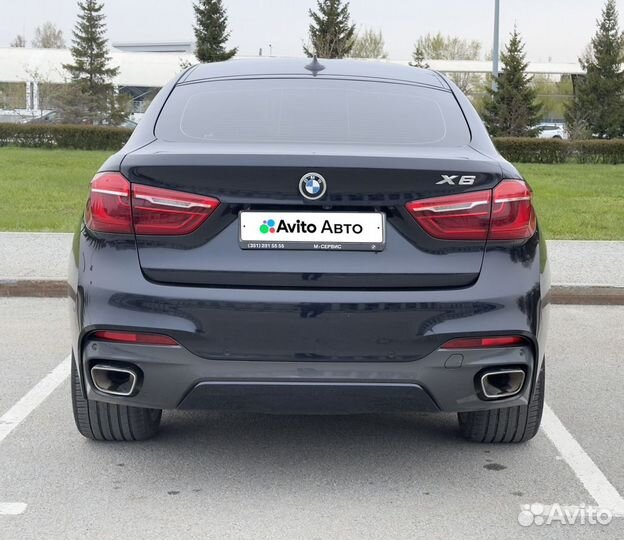 BMW X6 3.0 AT, 2016, 126 000 км