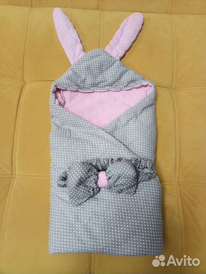 Конверт одеяло на выписку весна осень