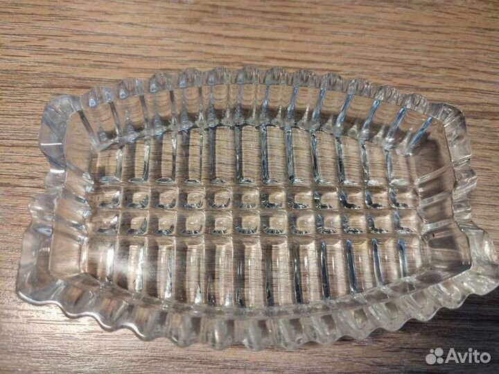 Хрустальная пепельница