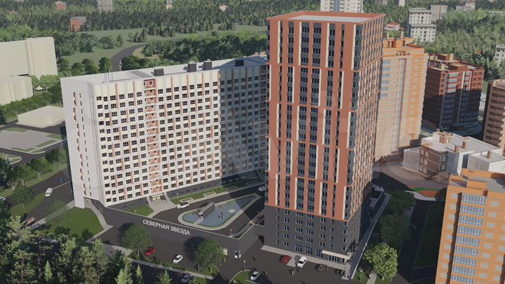 3-к. квартира, 67,5 м², 2/15 эт.