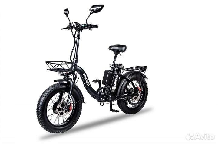 Электровелосипед Minako F11 Dual Black Wheels