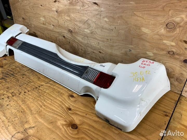 Бампер зад. mitsubishi pajero mini