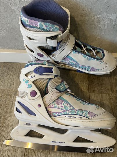 Раздвижные коньки nordway comfort feet