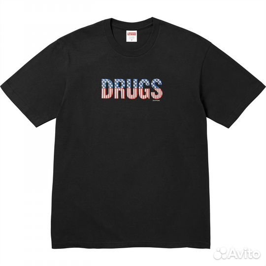 Supreme Drugs Tee Black L