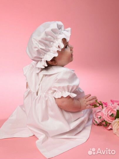 Крестильный набор для девочки новый