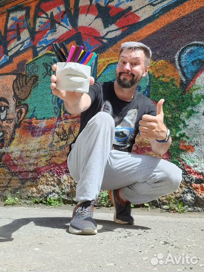 Подставка для ручек/карандашей/маркеров Губы Венер