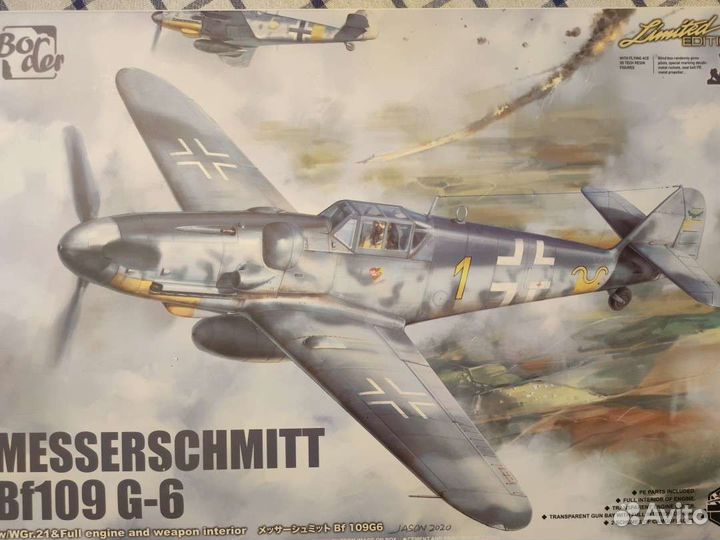 Messerschmitt Bf-109 G6 масштаб 1:35