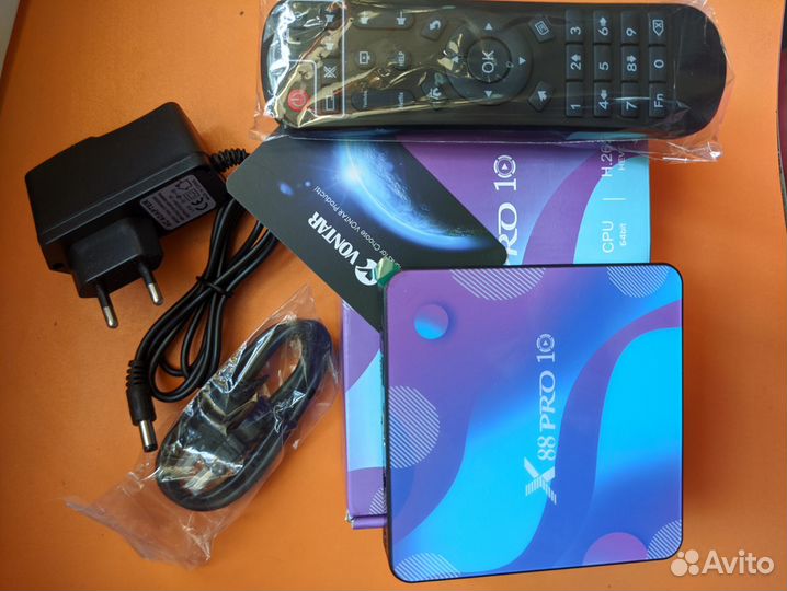 Тв-приставка смартбокс X88pro Android 4/32Gb