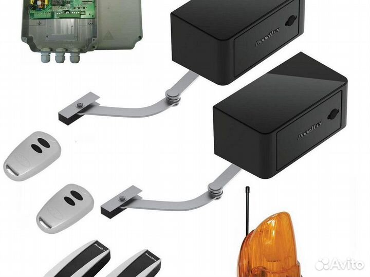 Привод для распашных ворот с гарантией