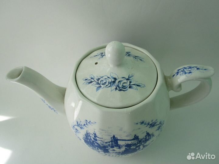 Большой английский чайник london клеймо англия