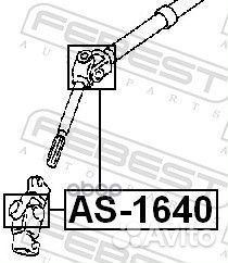 Крестовина рулевая 16x40 toyota camry ACV3#/MCV