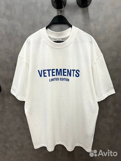 Футболка оверсайз Vetements