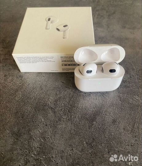 Беспроводные наушники apple airpods 3