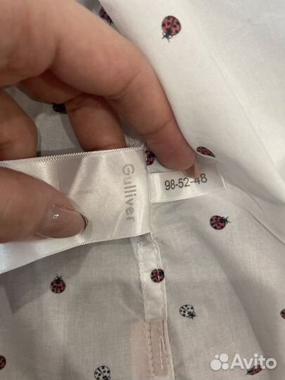 Рубашка gulliver 98, штаны 92