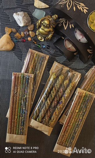 Набор Чакровые свечи