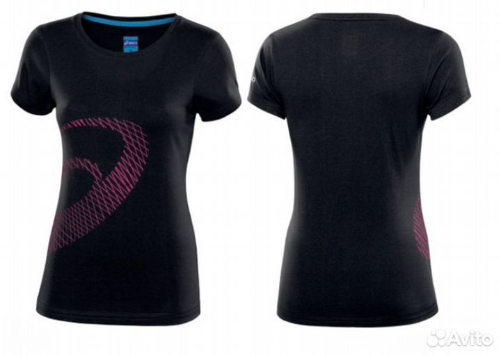 Футболка женская Asics Graphic Tee чёрный