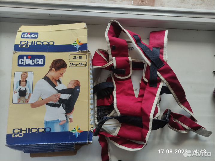 Переноска для ребенка chicco