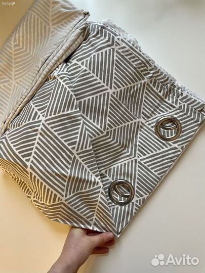 Шторы икеа на люверсах (нунерорт)