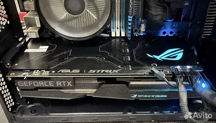 RTX 2070 Asus Rog Strix Gaming Advanced. Игровая