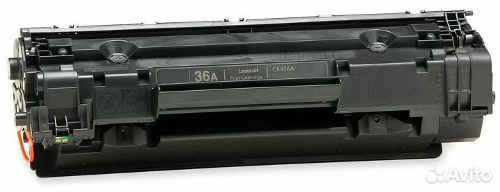 Картриджи(4) оригинал HP 36A(CB436A) однопроходные