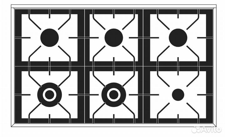 Газовая плита новая ilve Италия