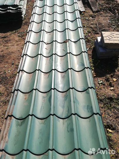 Продам металлочерепицу б\у