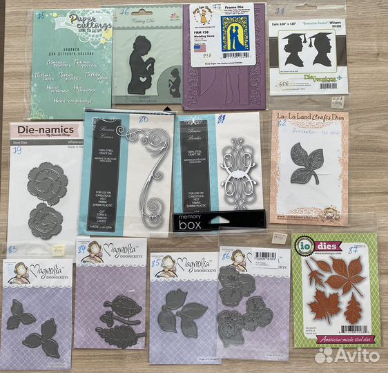 Ножи для вырубки, для скрапбукинга