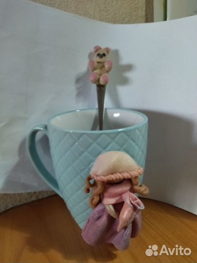 Кружка с ложкой