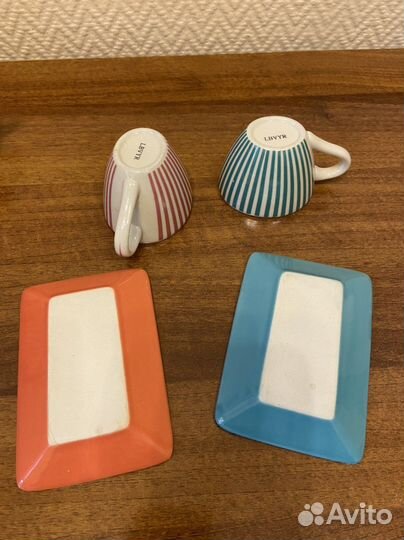 Кофейные чашки, 6 пар