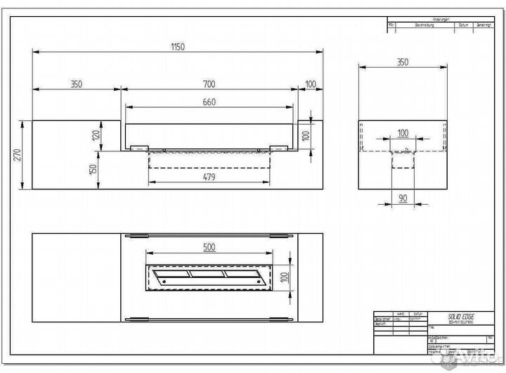 Биокамин напольный podium 1100