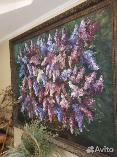 Картина маслом на холсте большая