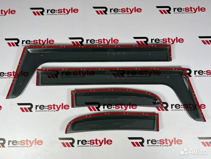 Ветровики Toyota FJ Cruiser Kanglong