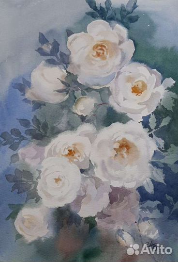 Картина акварелью 