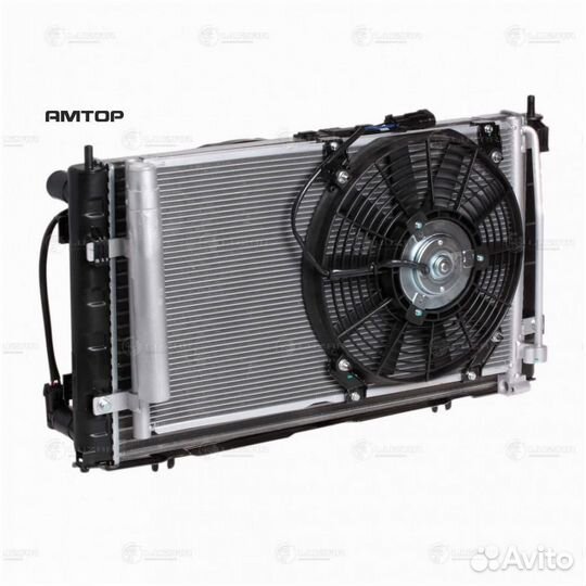 Luzar LRK 01272 Блок охлаждения 2170-72 (радиатор+