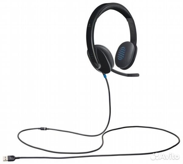 Гарнитура Logitech Headset H540 USB 981-000480