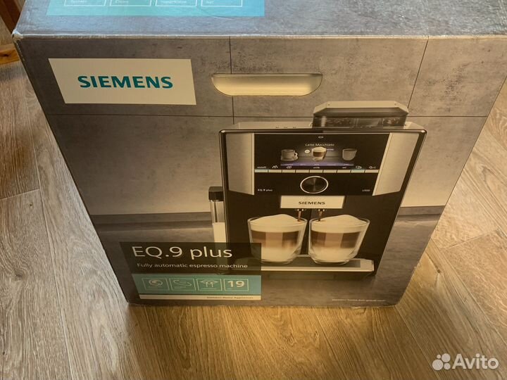 Кофемашина Siemens EQ.9 plus s500 TI955209RW