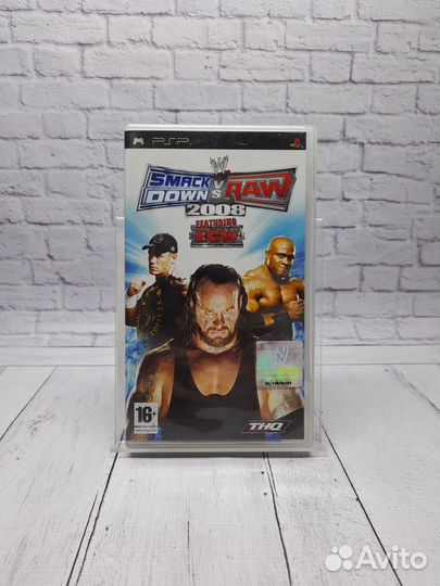 Smackdown VS RAW 2008 (PSP, бу)